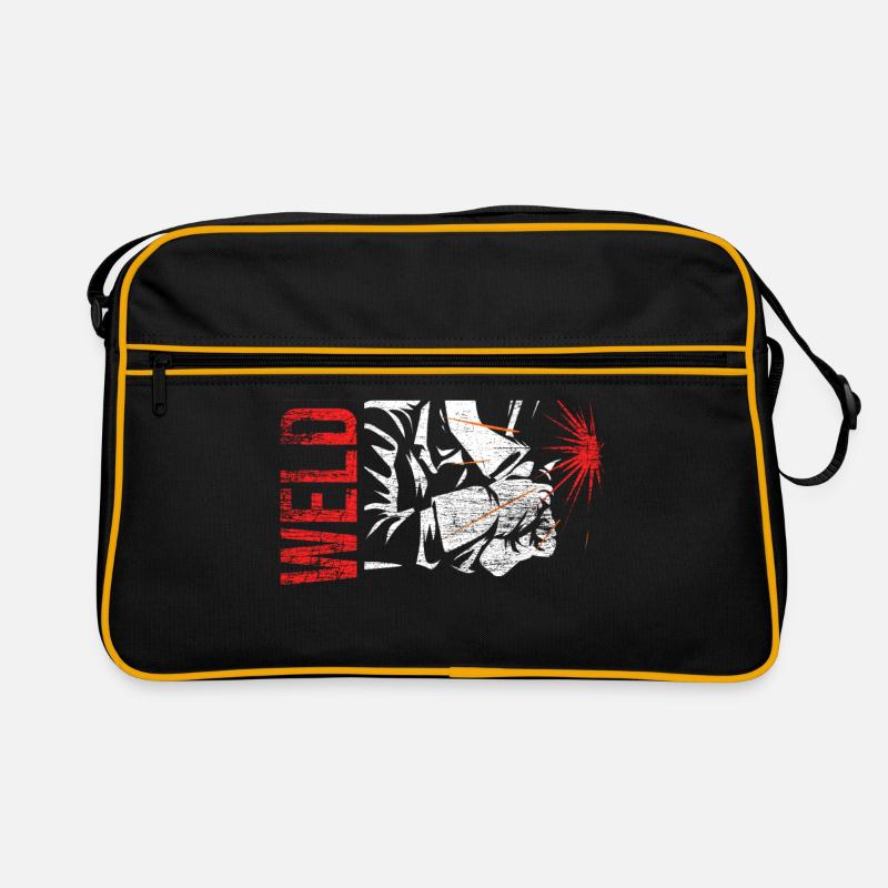 Beruf Schweißer Schweißen Retro Tasche