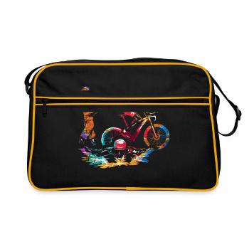 Triathlo Sports Competition - Retro Bag - black/gold - Front