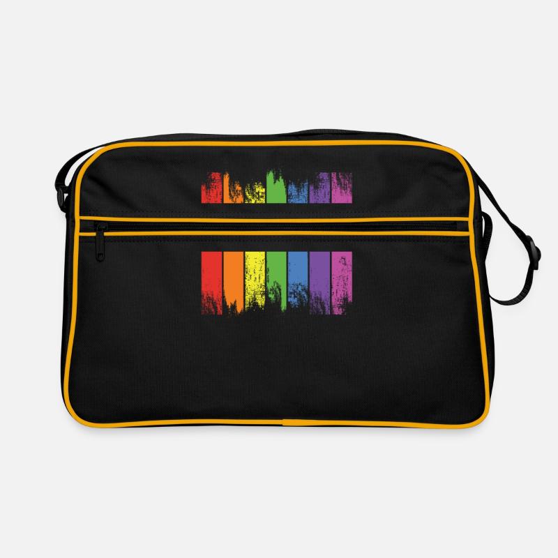 arc en ciel Sac Retro