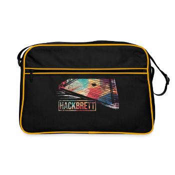 Planche à découper cithare - Sac Retro - noir/or - Devant