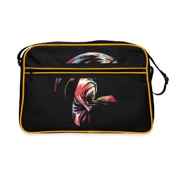 Plasterer - Retro Bag - black/gold - Front