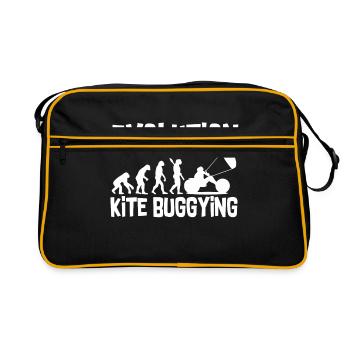Evolution kite buggying - Retro Bag - black/gold - Front