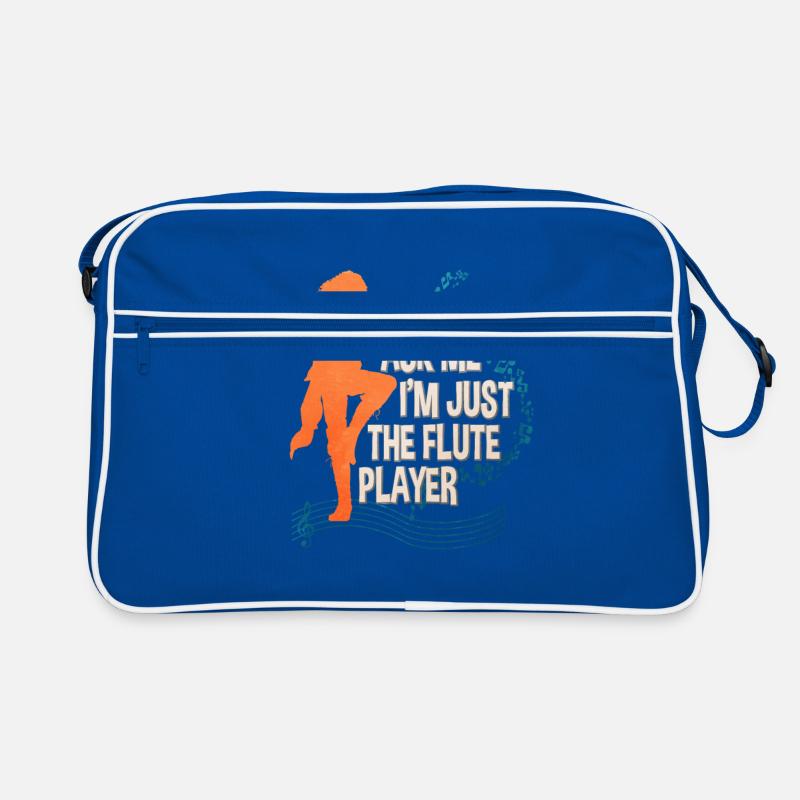 Flöte Retro Tasche