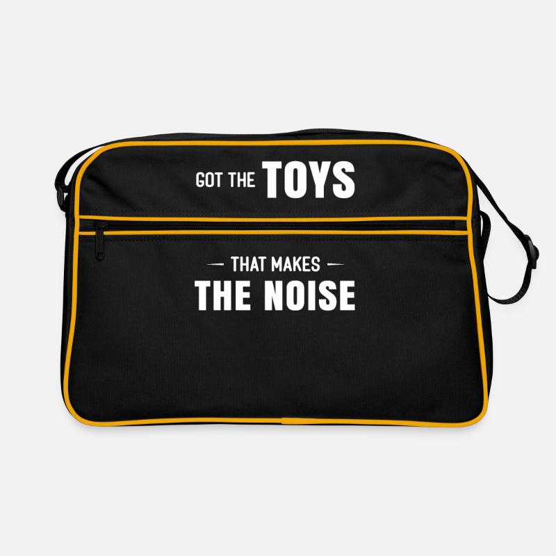 Trombone trombone - Retro Bag - black/gold
