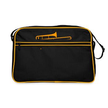 Trombone trombone - Retro Bag - black/gold - Front