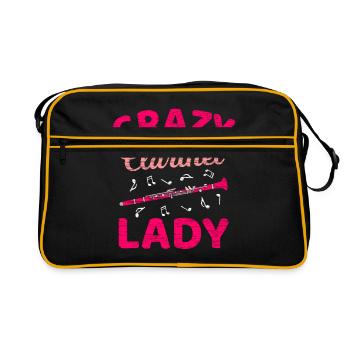 clarinette - Sac Retro - noir/or - Devant