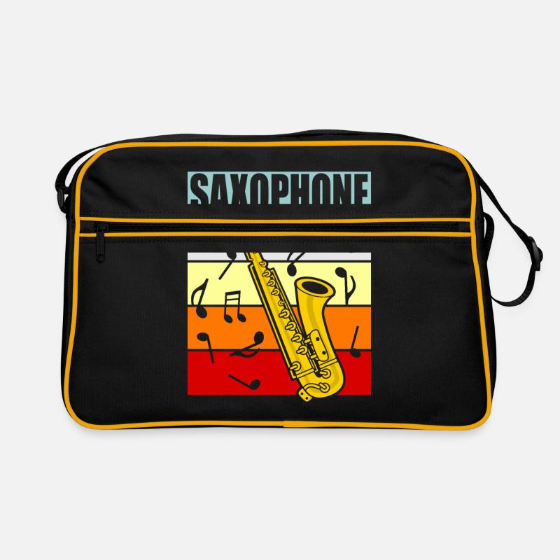 Saxophon Retro Tasche