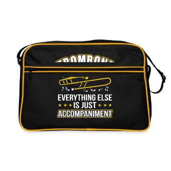 Trombone trombone - Retro Bag - black/gold - Front