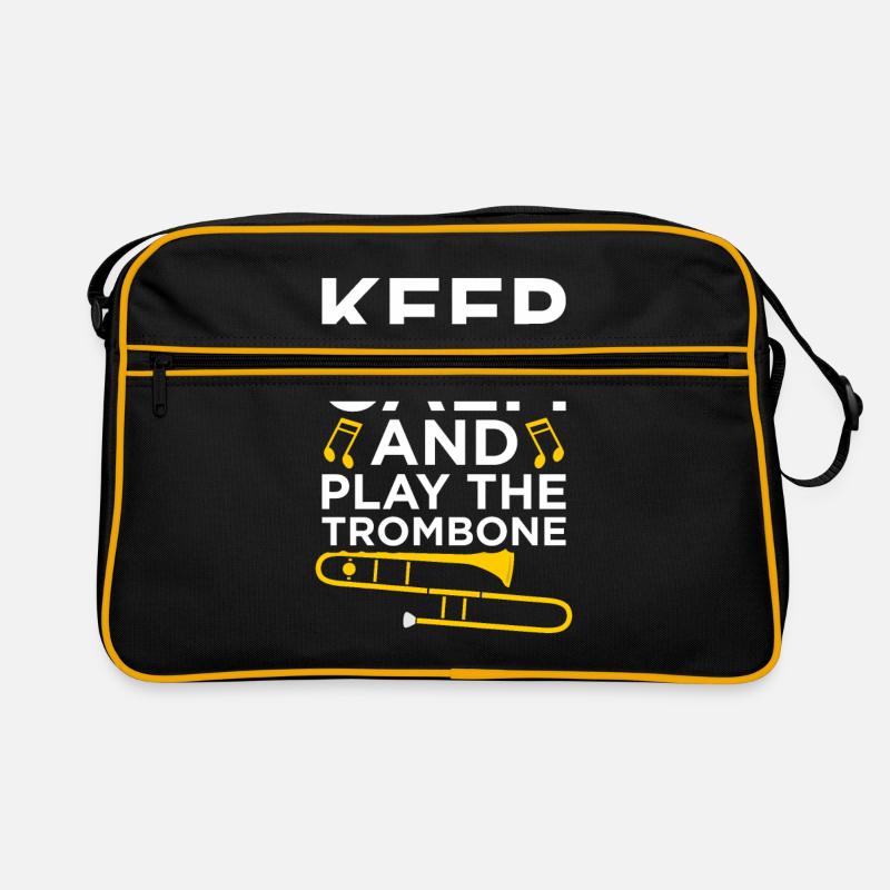 Posaune Trombone Retro Tasche