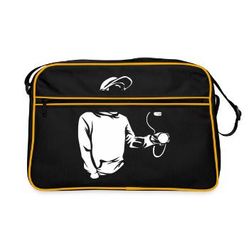 Kendama skill game - Retro Bag - black/gold - Front