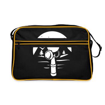 Kendama Japon Kromkendama - Sac Retro - noir/or - Devant
