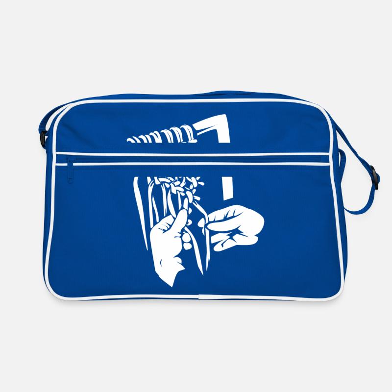 Technique de nouage en macramé Sac Retro