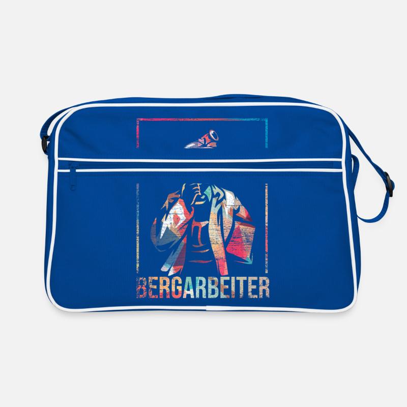 Miner mining buddy Retro Bag