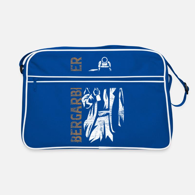 Bergmann Bergbau Kumpel Retro Tasche