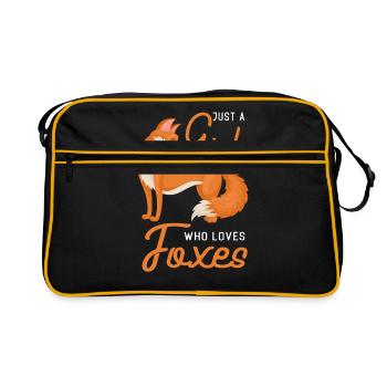 Renard - Sac Retro - noir/or - Devant