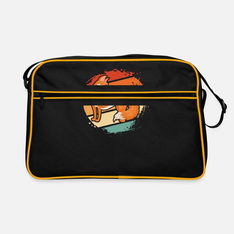Fox Lover Shirt Gift Idea Retro Bag