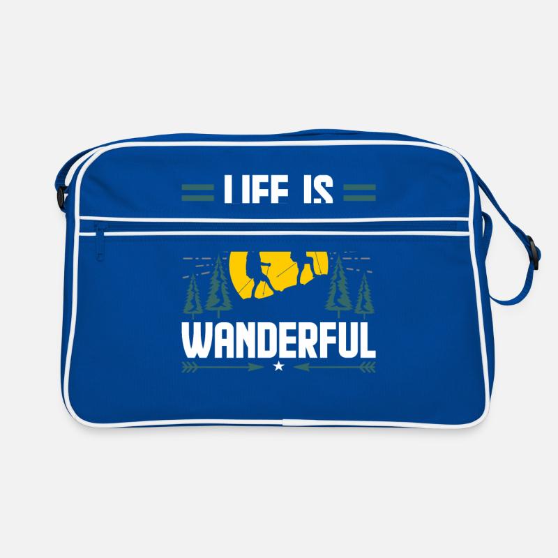 Wandern Retro Tasche