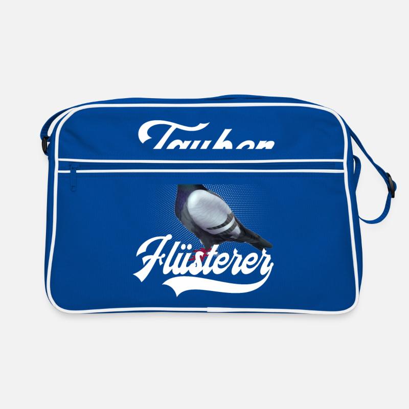 Tauben Taube lustiger Spruch Brieftaube Geschenk Retro Tasche