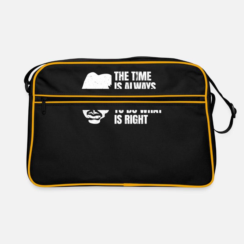 Martin Luther dream say gift Retro Bag