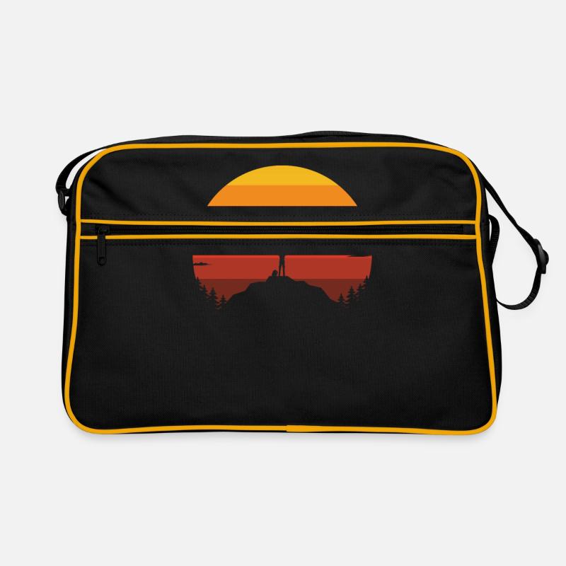 Wandern Retro Tasche