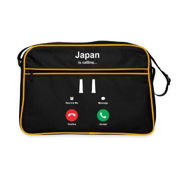 Japon - Sac Retro - noir/or - Devant