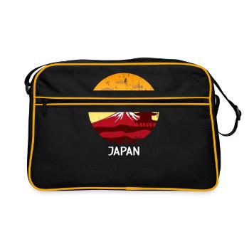Japon - Sac Retro - noir/or - Devant