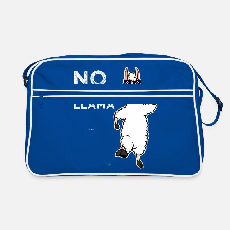 No Drama Llama Alpaca Llama Jogging Gift Sac Retro