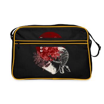 Filles de Kendo - Sac Retro - noir/or - Devant