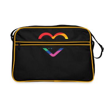 Mammut - Retro Tasche - Schwarz/Gold - Vorne