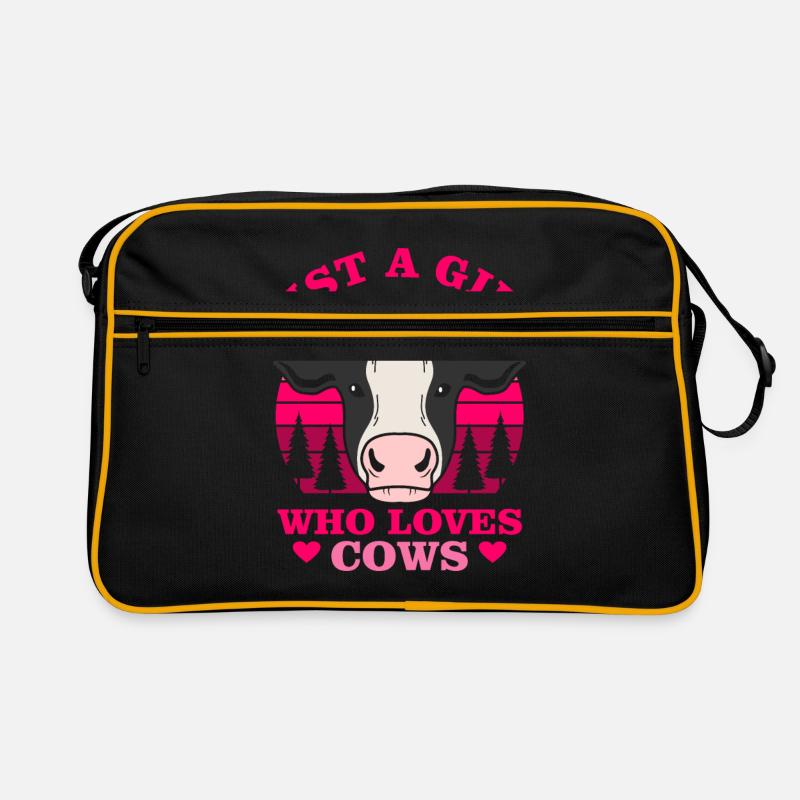 Kuh Retro Tasche