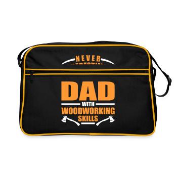 Woodwork - Retro Bag - black/gold - Front
