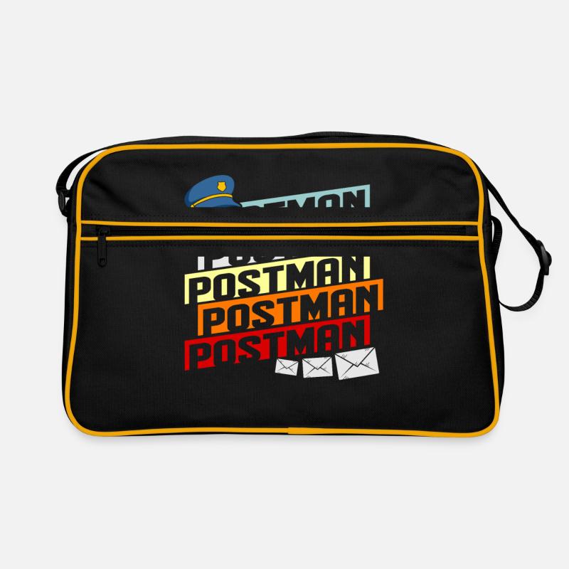 Post postman post saying letter postman gift Retro Bag