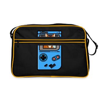 Renard - Sac Retro - noir/or - Devant