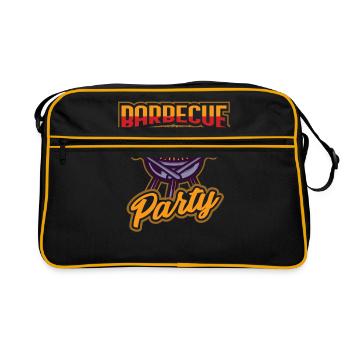 Barbecue grilling - Retro Bag - black/gold - Front