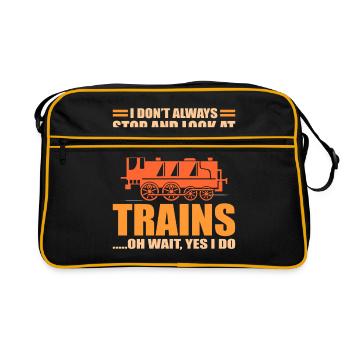 train - Sac Retro - noir/or - Devant