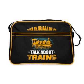train - Sac Retro - noir/or - Devant