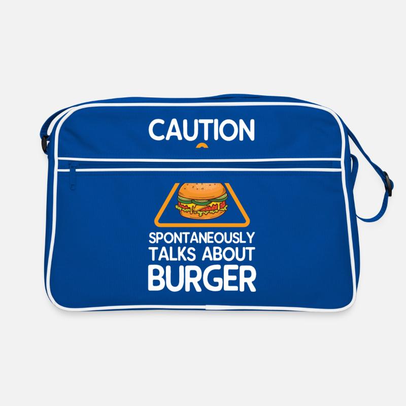 Burger Retro Tasche