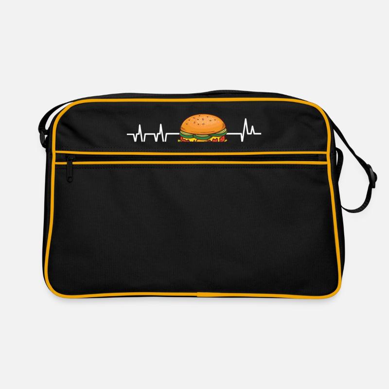 Hamburger Burger Sac Retro