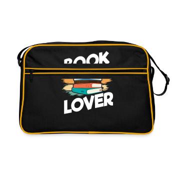 book - Retro Bag - black/gold - Front