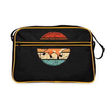 Renard - Sac Retro - noir/or - Devant
