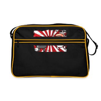 Japon - Sac Retro - noir/or - Devant