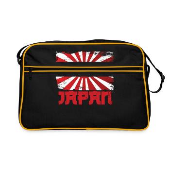 Japon - Sac Retro - noir/or - Devant