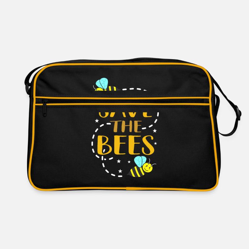 Bees Retro Bag