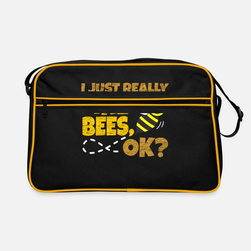 Bees Retro Bag