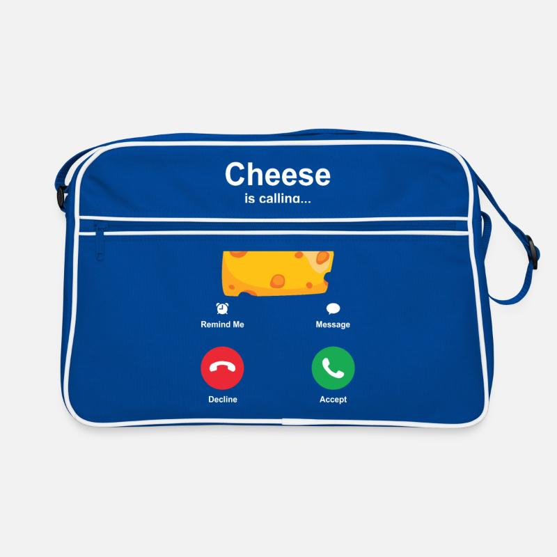 Käse Retro Tasche