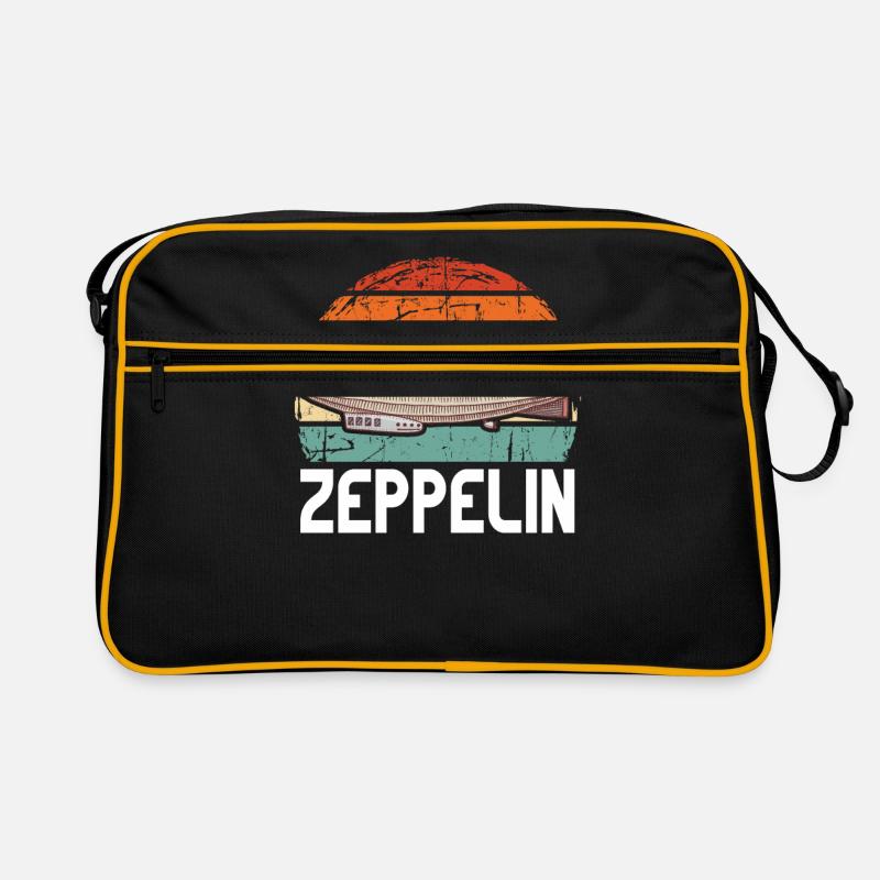 Starre Zeppelin-Flugzeuge Geschenkidee Retro Tasche