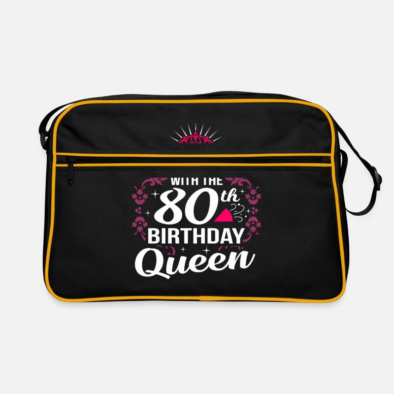 80th birthday Retro Bag