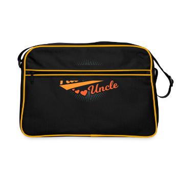 uncle - Retro Bag - black/gold - Front