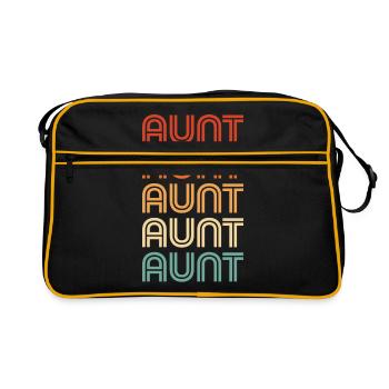 tante - Sac Retro - noir/or - Devant