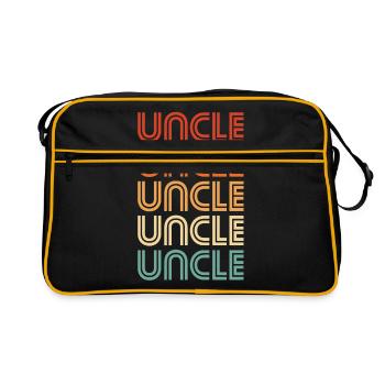 uncle - Retro Bag - black/gold - Front